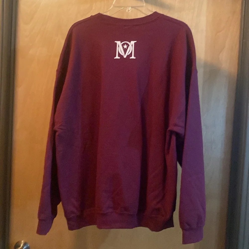 Texas A&M Crewneck Sweater Classic Cotton Blend; Size XL - Picture 3 of 4